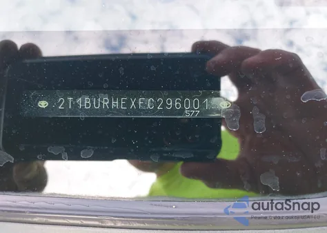 2015 Toyota Corolla S Plus from USA, damaged, VIN 2T1BURHEXFC296001